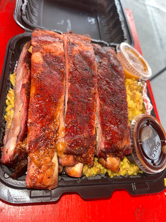 SMOKED RIB DINNER