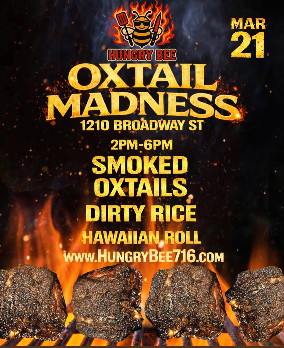 Pre Order Smoked Oxtail Dinner